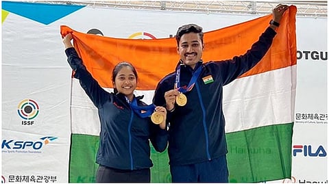 মেহুলি ঘোষ এবং শাহু তুষার মান