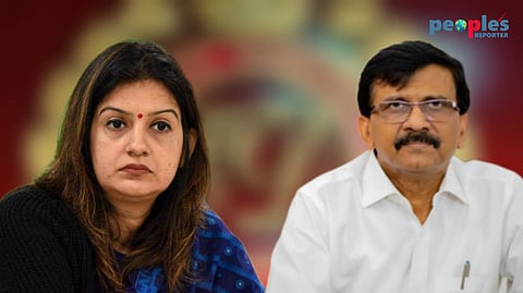 সঞ্জয় রাউত ও প্রিয়াঙ্কা চতুর্বেদী