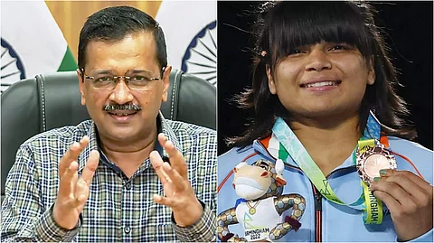 অরবিন্দ কেজরিওয়াল এবং দিব্যা কাকরান