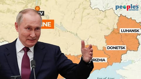 গণভোটে চারটি অঞ্চল হাতছাড়া ইউক্রেনের