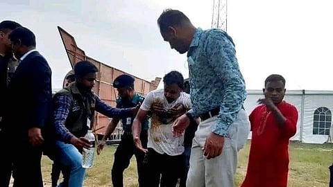 বেলুন বিস্ফোরণের পর