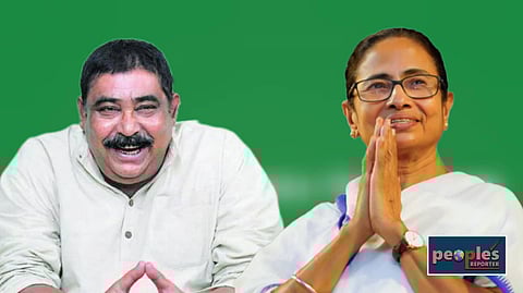 অনুব্রত মণ্ডল ও মমতা বন্দ্যোপাধ্যায়