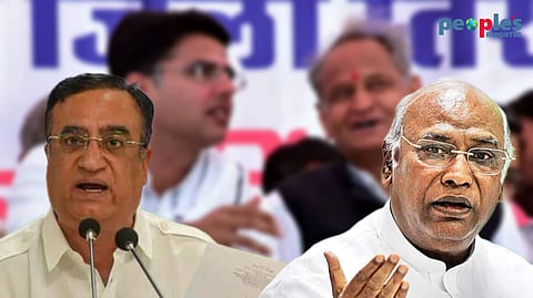 Rajasthan: ‘বিক্ষুদ্ধ’ কংগ্রেস বিধায়কদের কর্মকাণ্ড ‘শৃঙ্খলাহীন’, মন্তব্য মাকেন-খাড়গের