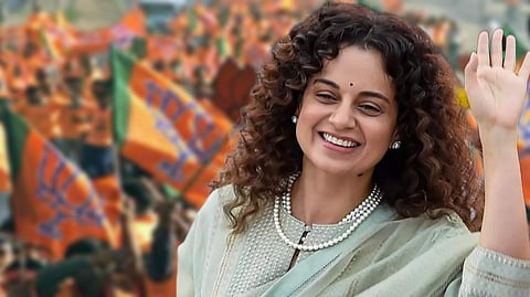 বিজেপির টিকিটে লোকসভা নির্বাচনে প্রতিদ্বন্দ্বিতা করতে ইচ্ছুক কঙ্গনা রানাউত