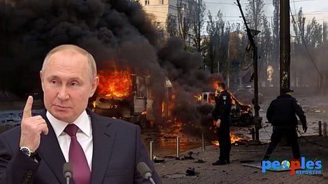 ইউক্রেনের একাধিক শহরে রুশ মিসাইল হানা