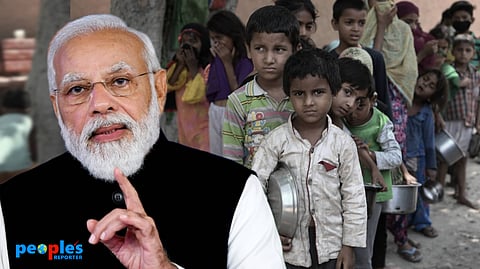 ভারতে দারিদ্র্য সীমার নীচে আরও ৫.৬ কোটি মানুষ, মোদী ঘনিষ্ঠ অর্থনীতিবিদের রিপোর্টে অনেক কম এই সংখ্যা