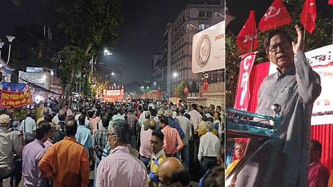 সোমবার হাজরা মোড়ে সিপিআই(এম)-এর সমাবেশ