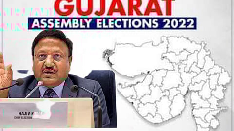 ১, ৫ ডিসেম্বর গুজরাটে ভোট ঘোষণা নির্বাচন কমিশনের