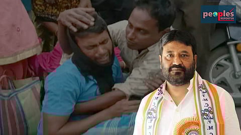 আবু তাহের খান (ডানে)