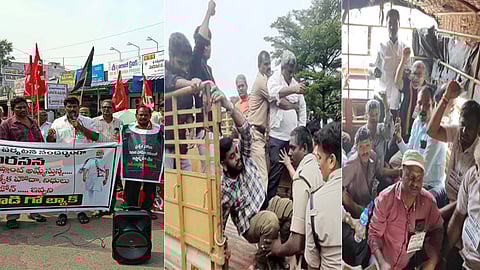 মোদীর সফরের মাঝেই বিশাখাপত্তনম স্টিল প্ল্যান্ট বেসরকারিকরণের বিরুদ্ধে প্রতিবাদ বামেদের, গ্রেফতার ৫০