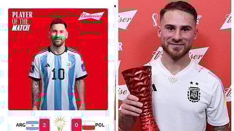 মেসি ও ম্যাক অ্যালিস্টার