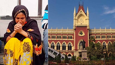 লালন শেখের স্ত্রী (বামে)