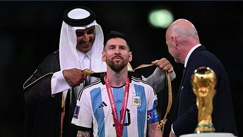 বিশত পরছেন মেসি