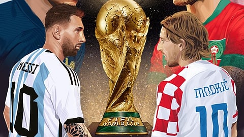 সেমিফাইনালে আর্জেন্টিনা ও ক্রোয়েশিয়া