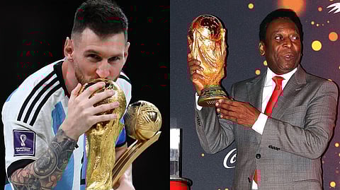 পেলে প্রশংসা করলেন মেসির