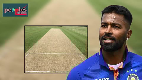 পিচ নিয়ে ক্ষোভ হার্দিক পান্ডিয়া