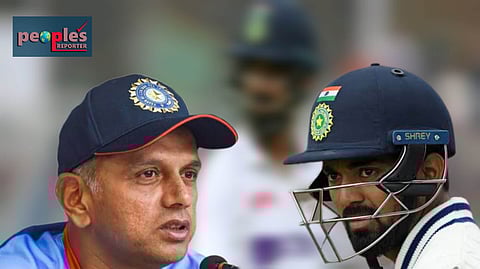 রাহুল দ্রাবিড় এবং লোকেশ রাহুল