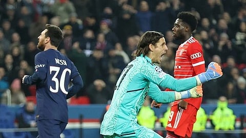 পিএসজি বনাম বায়ার্ন ম্যাচের দৃশ্য