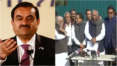 আদানি-কেলেঙ্কারির তদন্তের দাবিতে সংসদে সরব বিরোধীরা