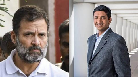 রাহুল গান্ধী এবং রো খান্না