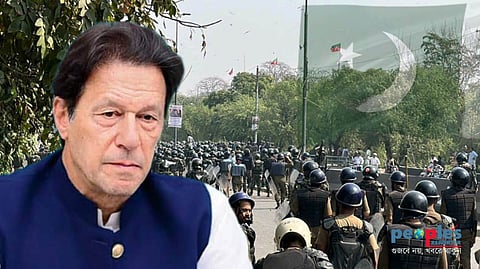 বেকায়দায় ইমরান খান