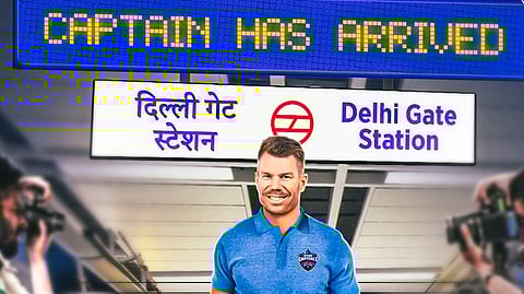 দিল্লি ক্যাপিটালসের নেতা ওয়ার্নার