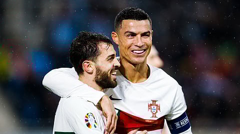 জোড়া গোল রোনাল্ডোর