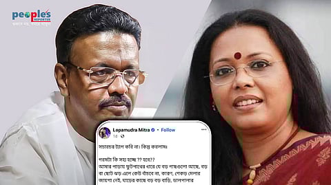 ফিরহাদ হাকিমকে 'মেনশন' লোপামুদ্রার