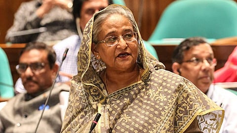 বাংলাদেশের প্রধানমন্ত্রী শেখ হাসিনা