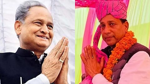 অশোক গেহলট এবং রাজেন্দ্র গুঢা