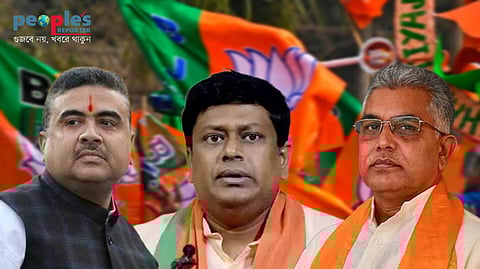 পঞ্চায়েত ভোটের আগে অন্তর্দ্বন্দ্বে জেরবার বঙ্গ BJP