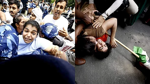 মহিলা কুস্তিগীরদের হেনস্থা দিল্লি পুলিশের