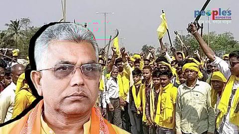 দিলীপ ঘোষের বিরুদ্ধে ক্ষোভ কুড়মিদের
