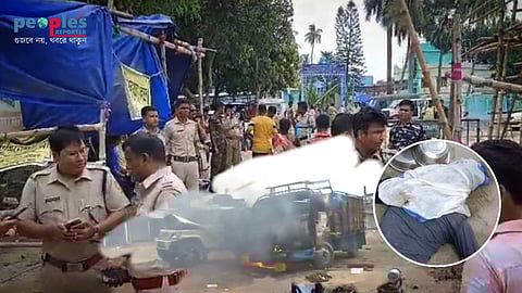 অশান্ত ভাঙড়ে গুলিতে মৃত্যু ISF কর্মীর