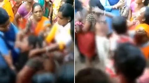 দুই আদিবাসী মহিলাকে হেনস্থা