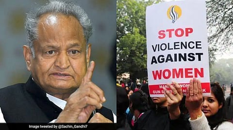 রাজস্থানের মুখ্যমন্ত্রী অশোক গেহলট (বামদিকে)