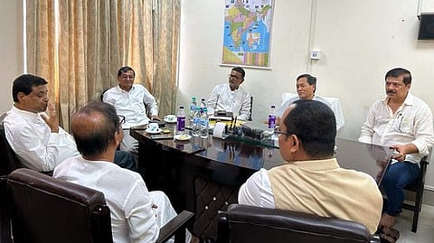 আগরতলায় বিরোধীদের বৈঠক