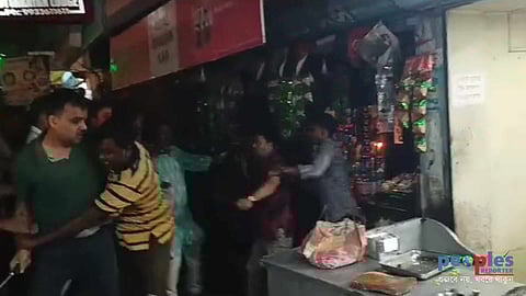 হাতাহাতি তৃণমূলের দুই নেতার অনুগামীদের