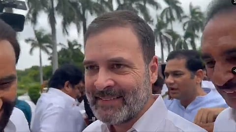 সোমবার সংসদে ফিরলেন রাহুল গান্ধী