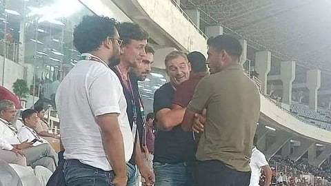 মোহনবাগান ম্যাচ দেখতে যুবভারতীতে কুয়াদ্রাত