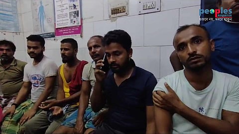 আহত তৃণমূল কর্মীরা