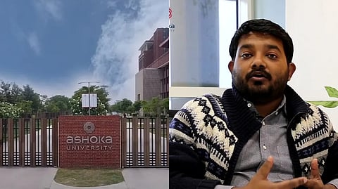 অধ্যাপক সব্যসাচী দাস (ডানদিকে)