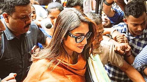 ইডি দপ্তরে হাজিরা দিলেন নুসরাত