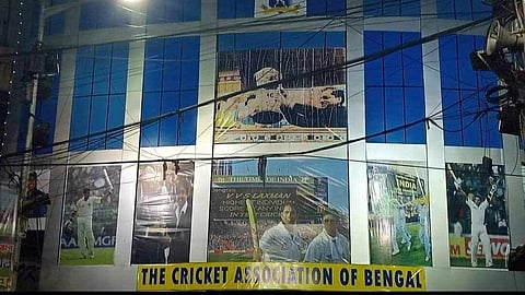 ইডেনের আদলে পুজো মণ্ডপ