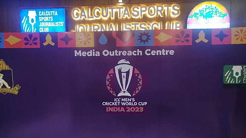 সেজে উঠেছে কলকাতা ক্রীড়া সাংবাদিক ক্লাব