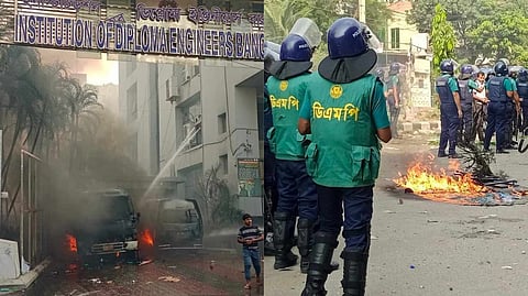 বাংলাদেশে বিএনপি-র মহাসমাবেশকে কেন্দ্র করে হিংসা