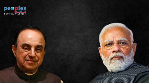 মোদীকে নিশানা সুব্রহ্মণ্যম স্বামীর