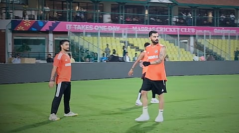 Cricket World Cup 2023: ইংল্যান্ডের বিরুদ্ধে নামার আগে ভারতের অনুশীলনে একাধিক চমক!