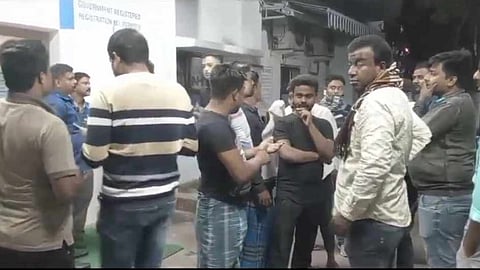 হাসপাতালে ভিড় রূপচাঁদ মণ্ডলের অনুগামীদের