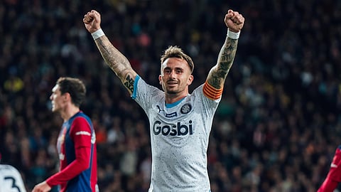 বার্সেলোনা বনাম জিরোনা এফসি ম্যাচের দৃশ্য